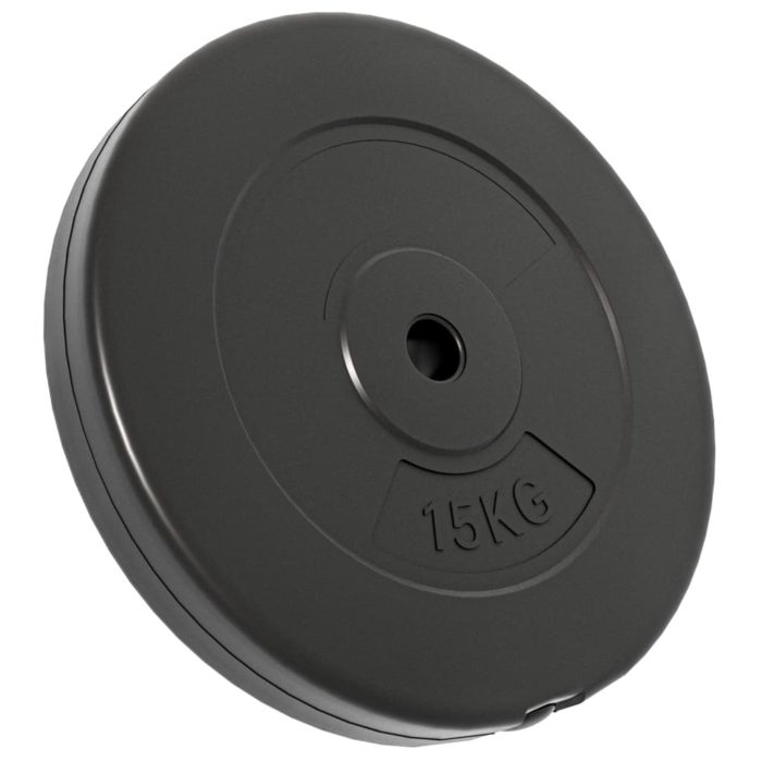 vidaXL Vektskiver 2 stk 30 kg sement