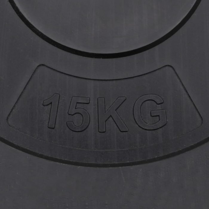 vidaXL Vektskiver 2 stk 30 kg sement