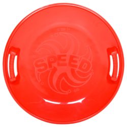 vidaXL Rundt akebrett rød 66,5 cm PP