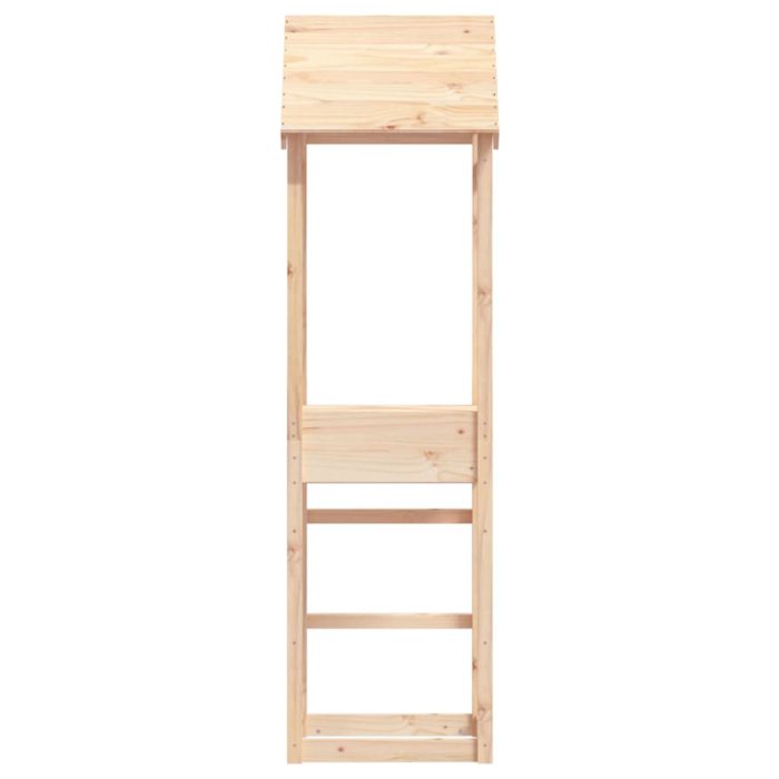 vidaXL Leketårn 53×46,5×194 cm heltre furu