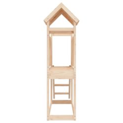 vidaXL Utendørs lekesett 53x110x214 cm heltre furu