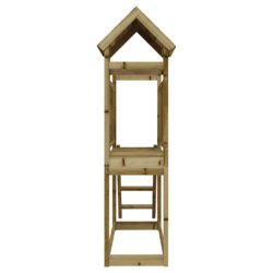 vidaXL Utendørs lekesett 53x110x214 cm impregnert furu