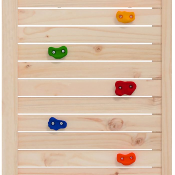 vidaXL Utendørs lekesett 52,5×110,5×214 cm heltre furu