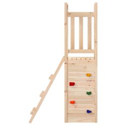vidaXL Utendørs lekesett 53×46,5×169 cm heltre furu