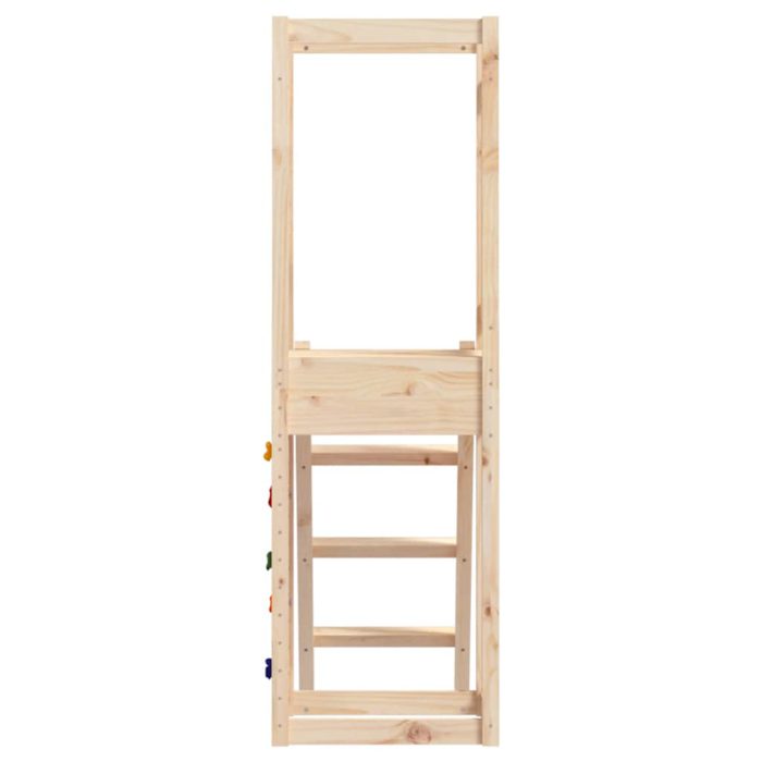 vidaXL Utendørs lekesett 53×46,5×169 cm heltre furu