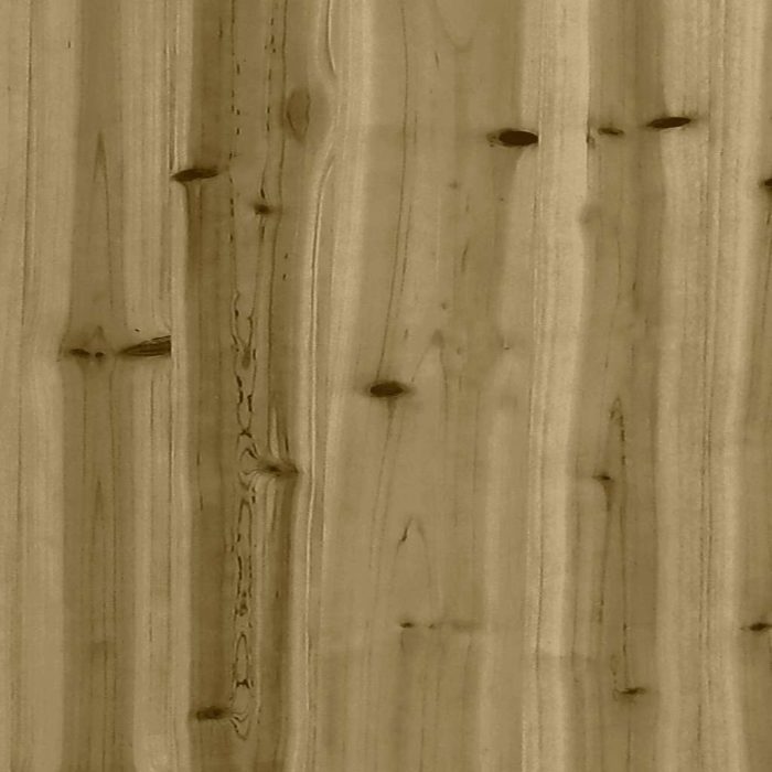 vidaXL Leketårn 52,5×110,5×214 cm impregnert furu