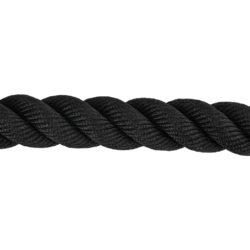 vidaXL Kamptau svart 15 m 11 kg polyester
