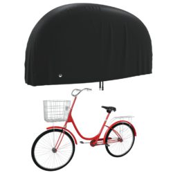 vidaXL Sykkeltrekk 2 stk 200x70x110 cm 190T oxfordstoff