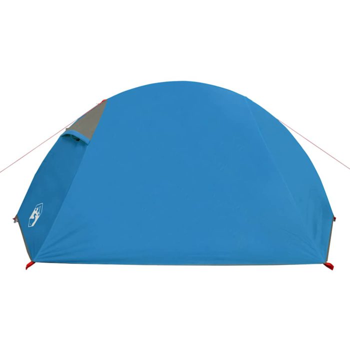 vidaXL Kuppeltelt for camping 2 personer blå vanntett
