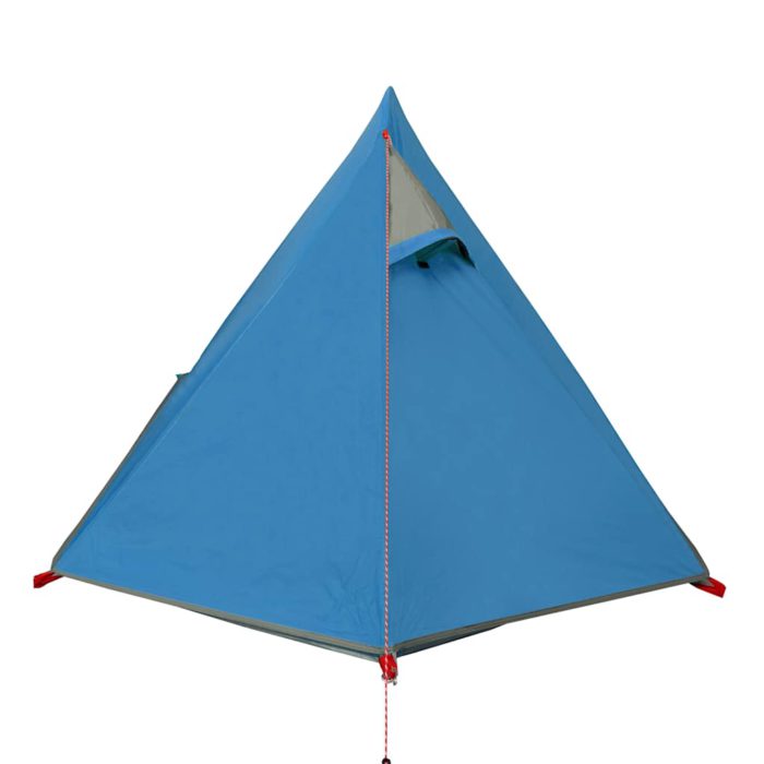 vidaXL Kuppeltelt for camping 2 personer blå vanntett