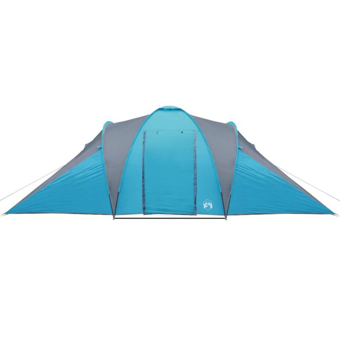 vidaXL Kuppeltelt for camping 6 personer blå vanntett