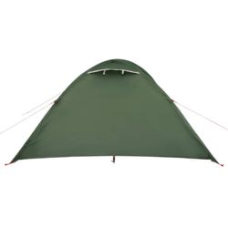 vidaXL Kuppeltelt for camping 4 personer grønn vanntett