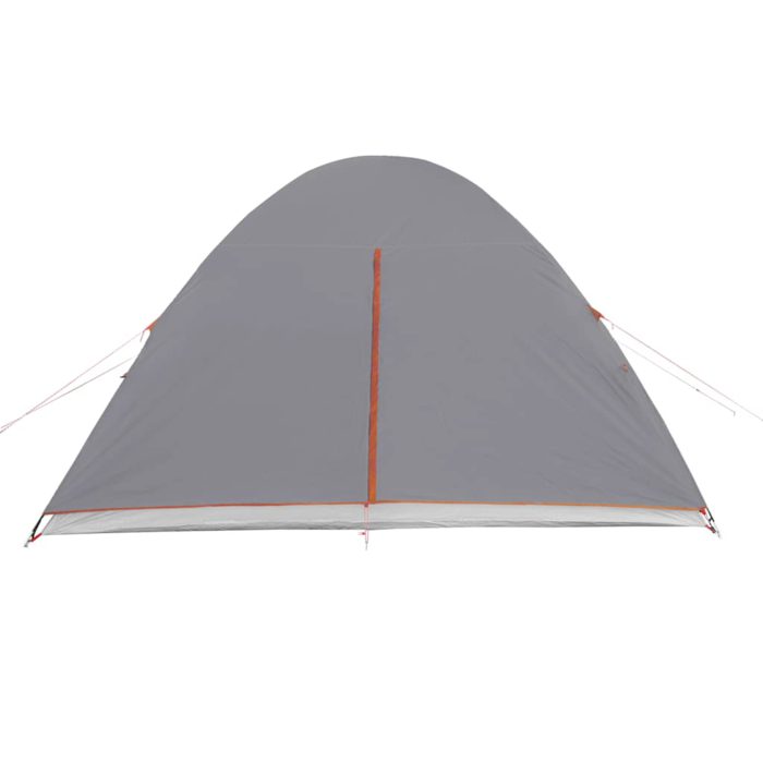 vidaXL Kuppeltelt for camping 6 personer oransje vanntett