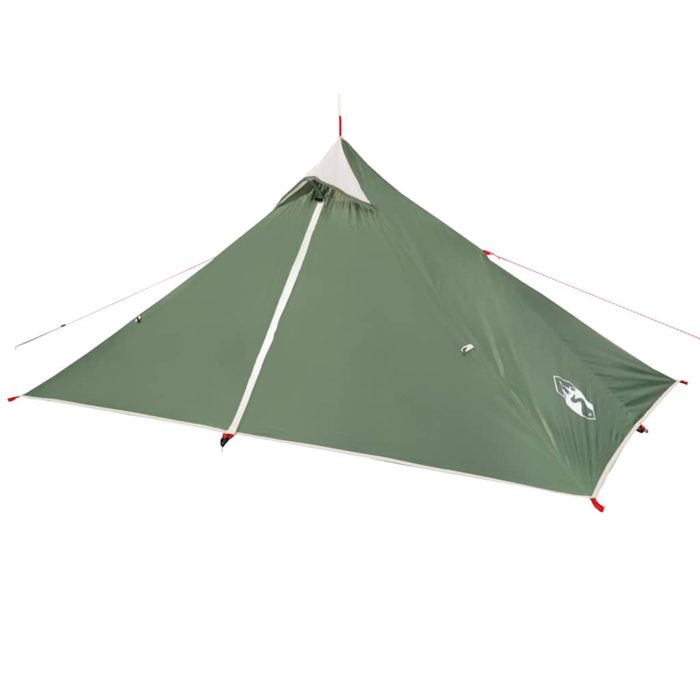 vidaXL Campingtelt tipi 1 person grønn vanntett