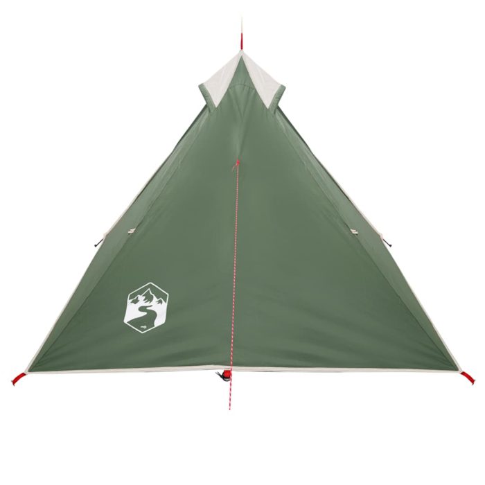 vidaXL Campingtelt tipi 1 person grønn vanntett