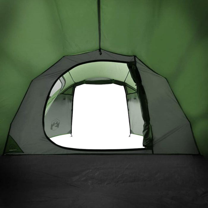 vidaXL Tunneltelt for camping 3 personer grønn vanntett