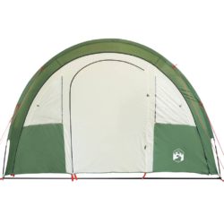 vidaXL Tunneltelt for camping 4 personer grønn vanntett