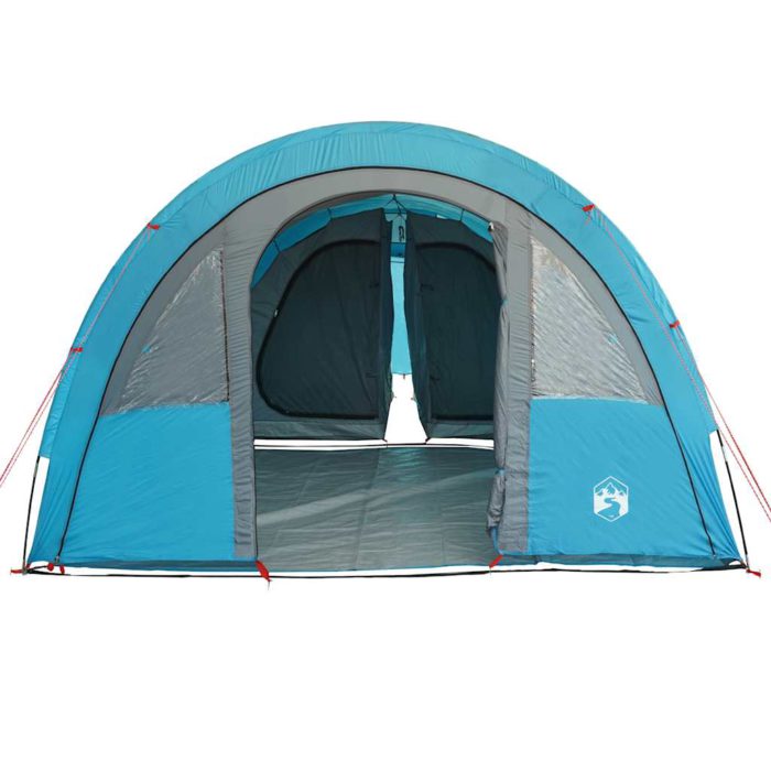 vidaXL Tunneltelt for camping 4 personer blå vanntett
