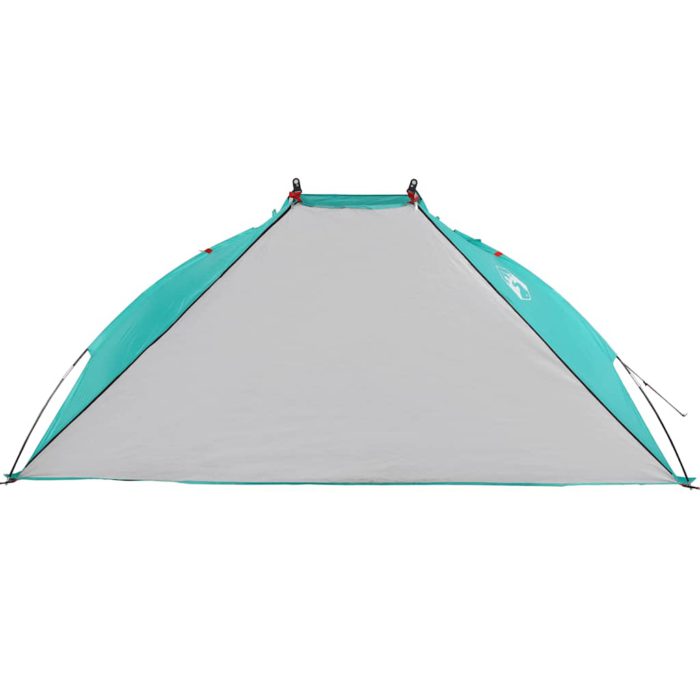 vidaXL Strandtelt havgrønn 268x223x125 cm 185T polyester