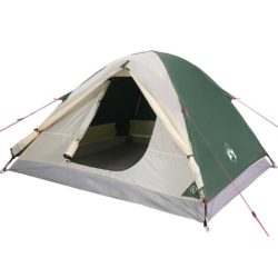 vidaXL Kuppeltelt for camping 3 personer grønn vanntett