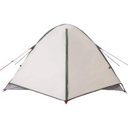 vidaXL Kuppeltelt for camping 3 personer grønn vanntett