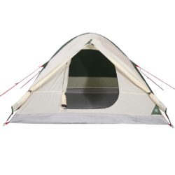 vidaXL Kuppeltelt for camping 3 personer grønn vanntett