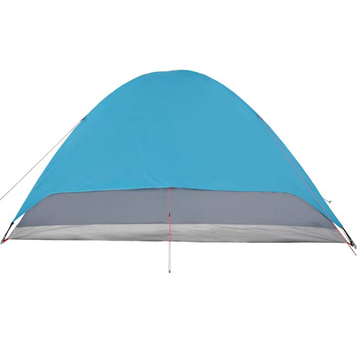 vidaXL Kuppeltelt for camping 6 personer blå vanntett