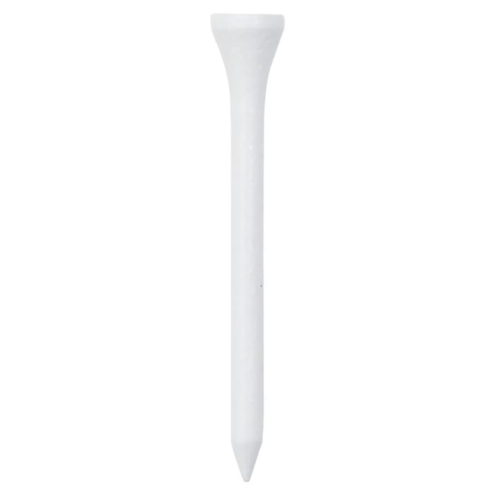 vidaXL Golfpeger 1000 stk hvit 70 mm bambus