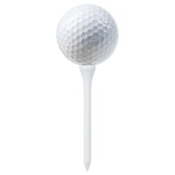 vidaXL Golfpeger 1000 stk hvit 70 mm bambus