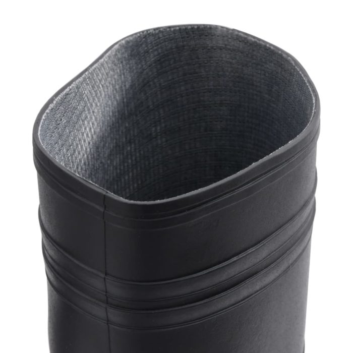 vidaXL Regnstøvler svart str 38 PVC