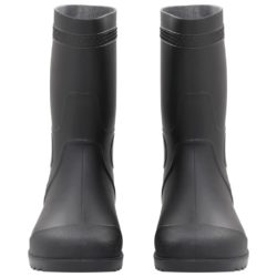 vidaXL Regnstøvler svart str 44 PVC