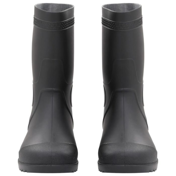 vidaXL Regnstøvler svart str 44 PVC