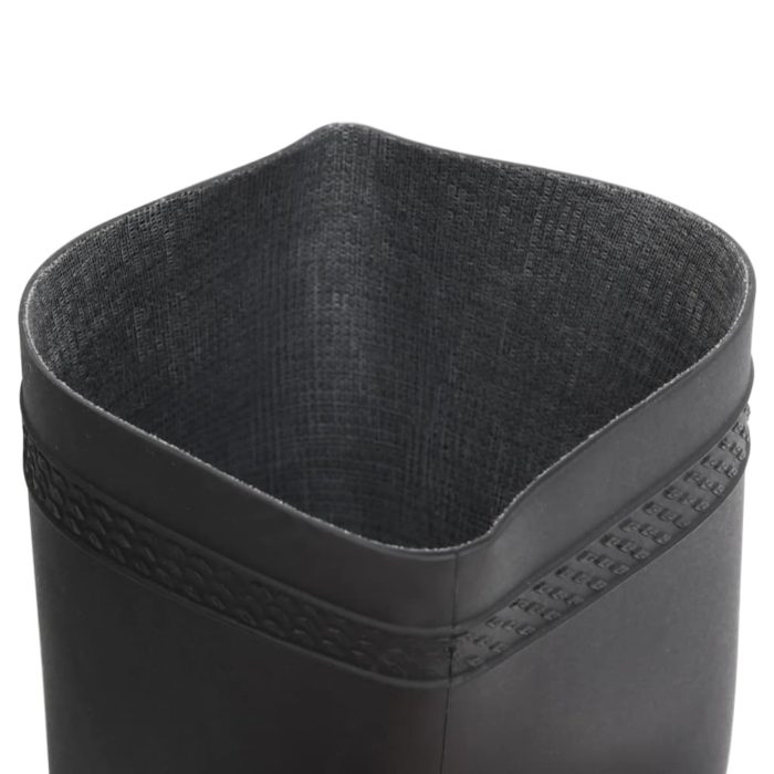 vidaXL Regnstøvler svart str 44 PVC