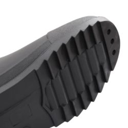 vidaXL Regnstøvler svart str 44 PVC