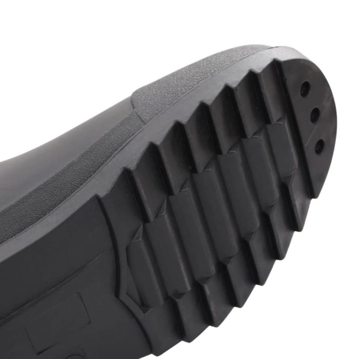 vidaXL Regnstøvler svart str 44 PVC