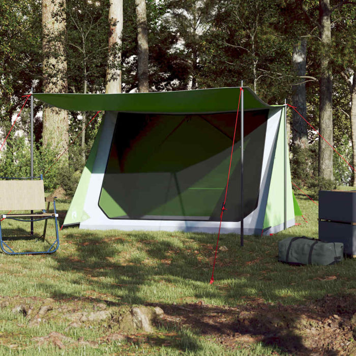 vidaXL Campingtelt 2 personer grønn vanntett
