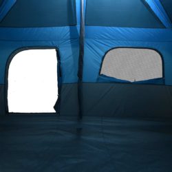 vidaXL Campingtelt 10 personer blå vanntett