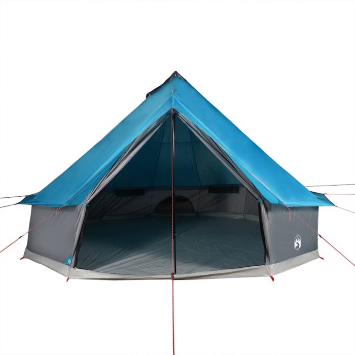vidaXL Familietelt tipi for 6 personer blå vanntett