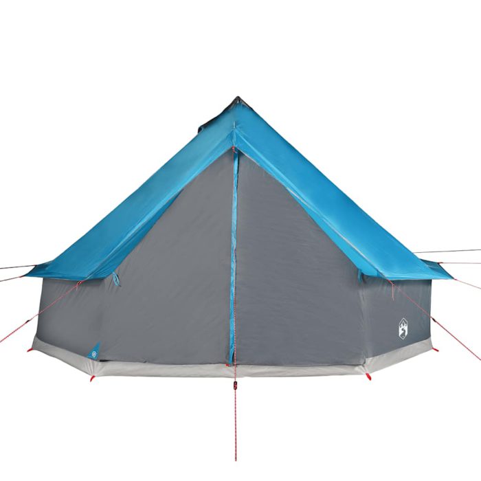 vidaXL Familietelt tipi for 6 personer blå vanntett