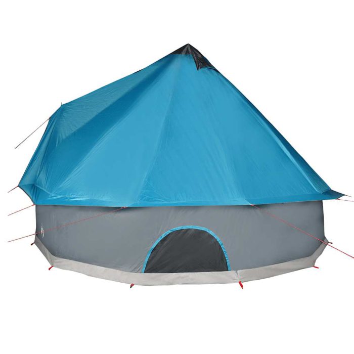 vidaXL Familietelt tipi for 6 personer blå vanntett