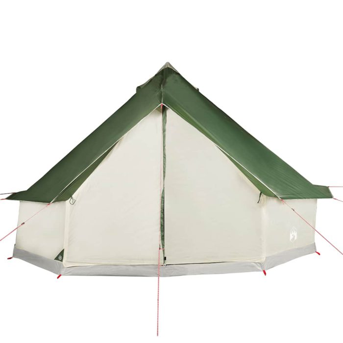 vidaXL Familietelt tipi for 12 personer grønn vanntett
