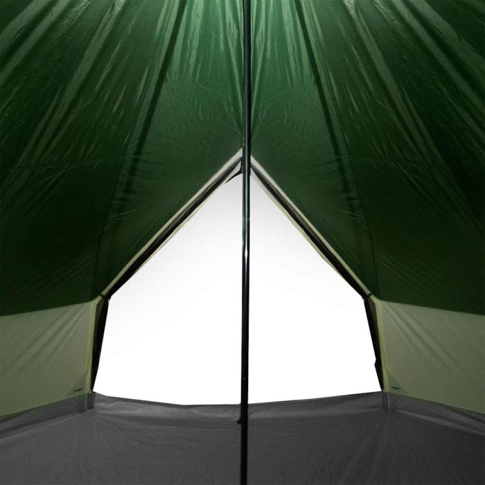 vidaXL Familietelt tipi for 12 personer grønn vanntett