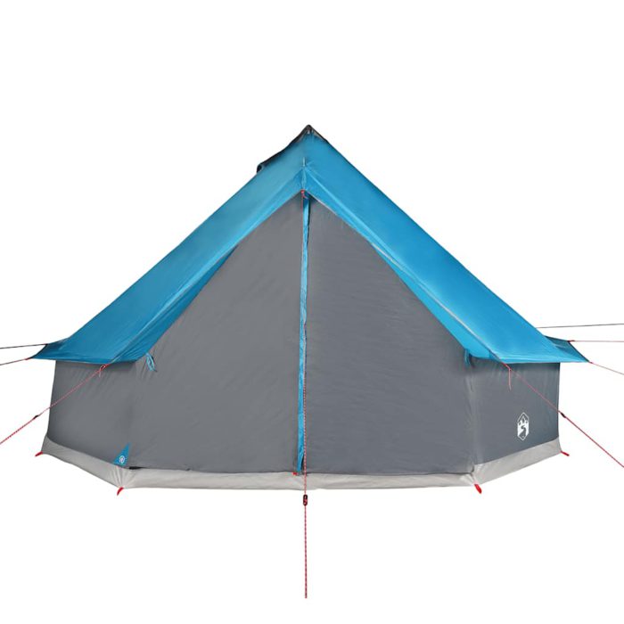 vidaXL Familietelt tipi for 12 personer blå vanntett