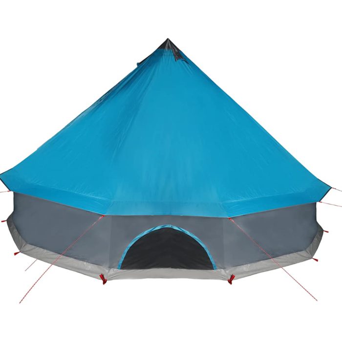 vidaXL Familietelt tipi for 12 personer blå vanntett