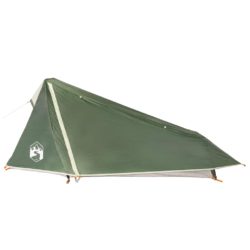 vidaXL Tunneltelt for camping 1 person grønn vanntett