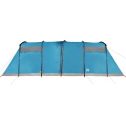vidaXL Tunneltelt for camping 10 personer blå vanntett