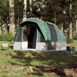 vidaXL Tunneltelt for camping 3 personer grønn vanntett