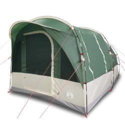 vidaXL Tunneltelt for camping 3 personer grønn vanntett