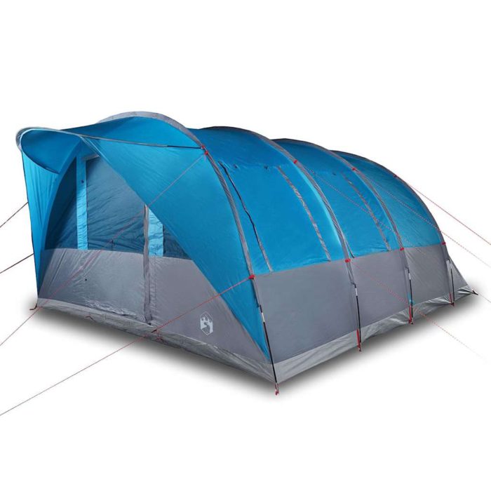 vidaXL Tunneltelt for camping 7 personer blå vanntett