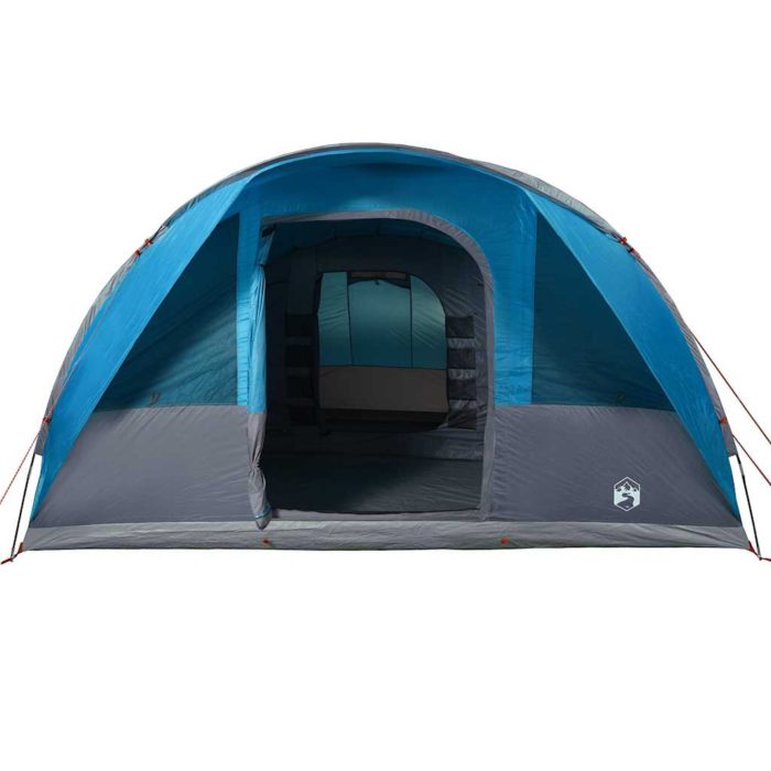 vidaXL Tunneltelt for camping 7 personer blå vanntett